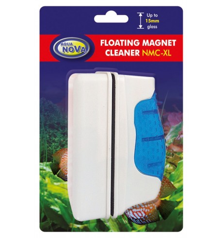 Plaukiojantis magnetas Aqua Nova stiklo 15 mm akvariumui (XL dydis)